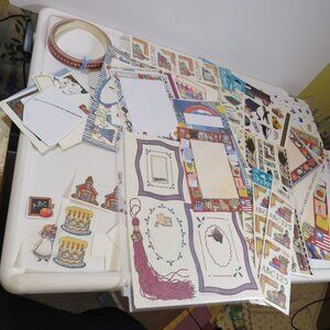 Warm Colors Kids, School & Graduation Scrapbook Pages and stickers